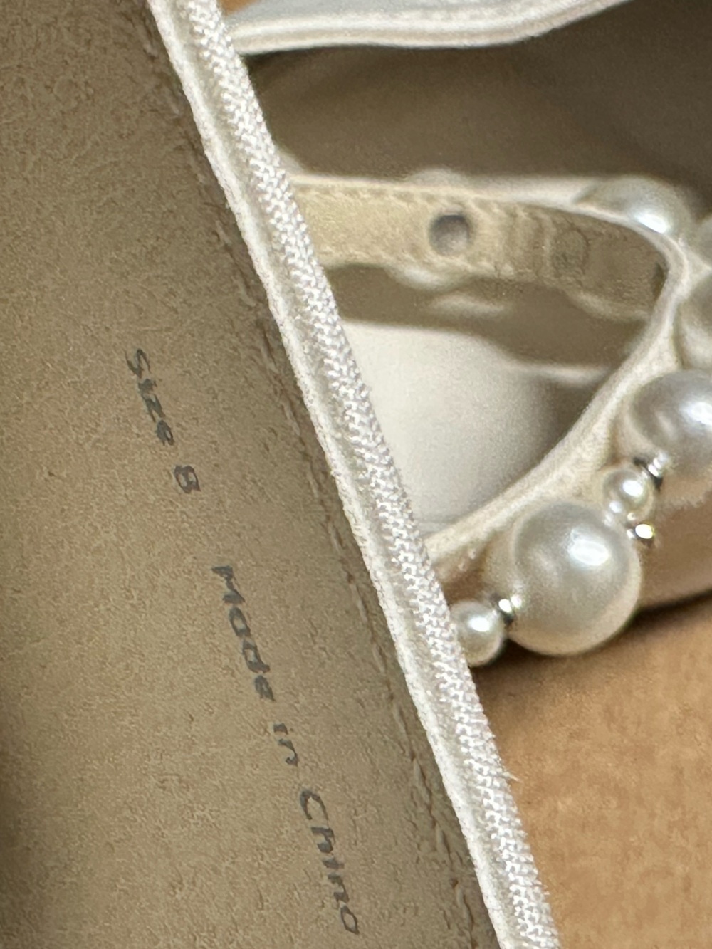 NWOB Dolce Vita Kanika Pearl Heels - Picture 9 of 9